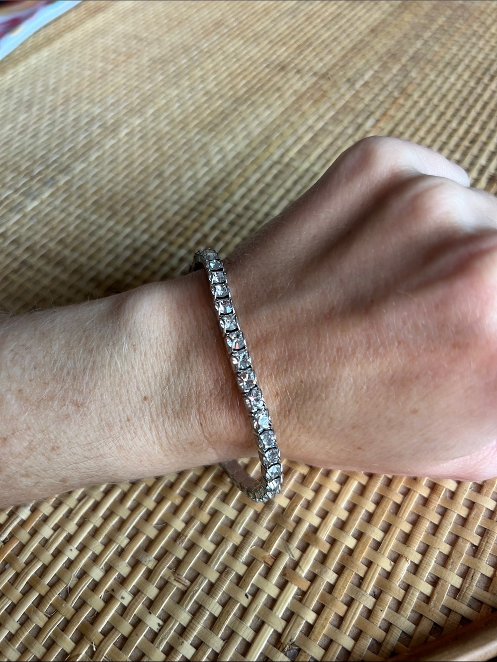 Touchstone Crystal by Swarovski Birthstone Bracelet April